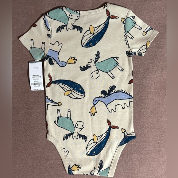 NWT! Animal Print Carter’s Bodysuit - Picture 2 of 5